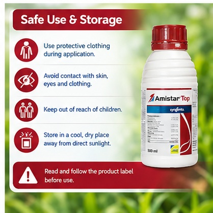 Amistar Top | Azoxystrobin 18.2% w/w + Difenoconazole 11.4% w/w SC